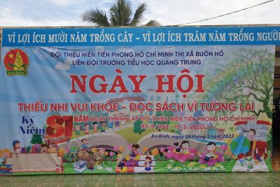 NGÀY HỘI ĐỌC SÁCH – THIẾU NHI VUI KHỎE