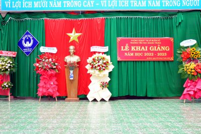 LỄ KHAI GIẢNG TRƯỜNG TIỂU HỌC QUANG TRUNG NĂM HỌC 2022-2023