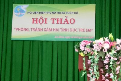 HỘI THẢO PHÒNG, TRÁNH XÂM HẠI TÌNH DỤC TRẺ EM