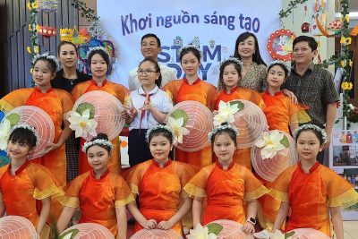 HÌNH ẢNH CHUẨN BỊ VÀ THAM GIA NGÀY HỘI STEM